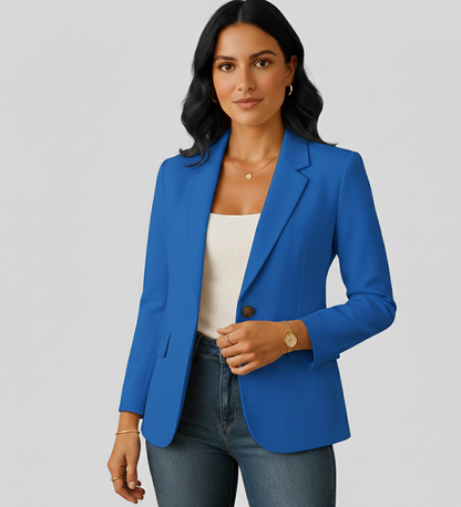 Lirena Getailleerde Damesblazer met Comfortstretch voor Elke Dag