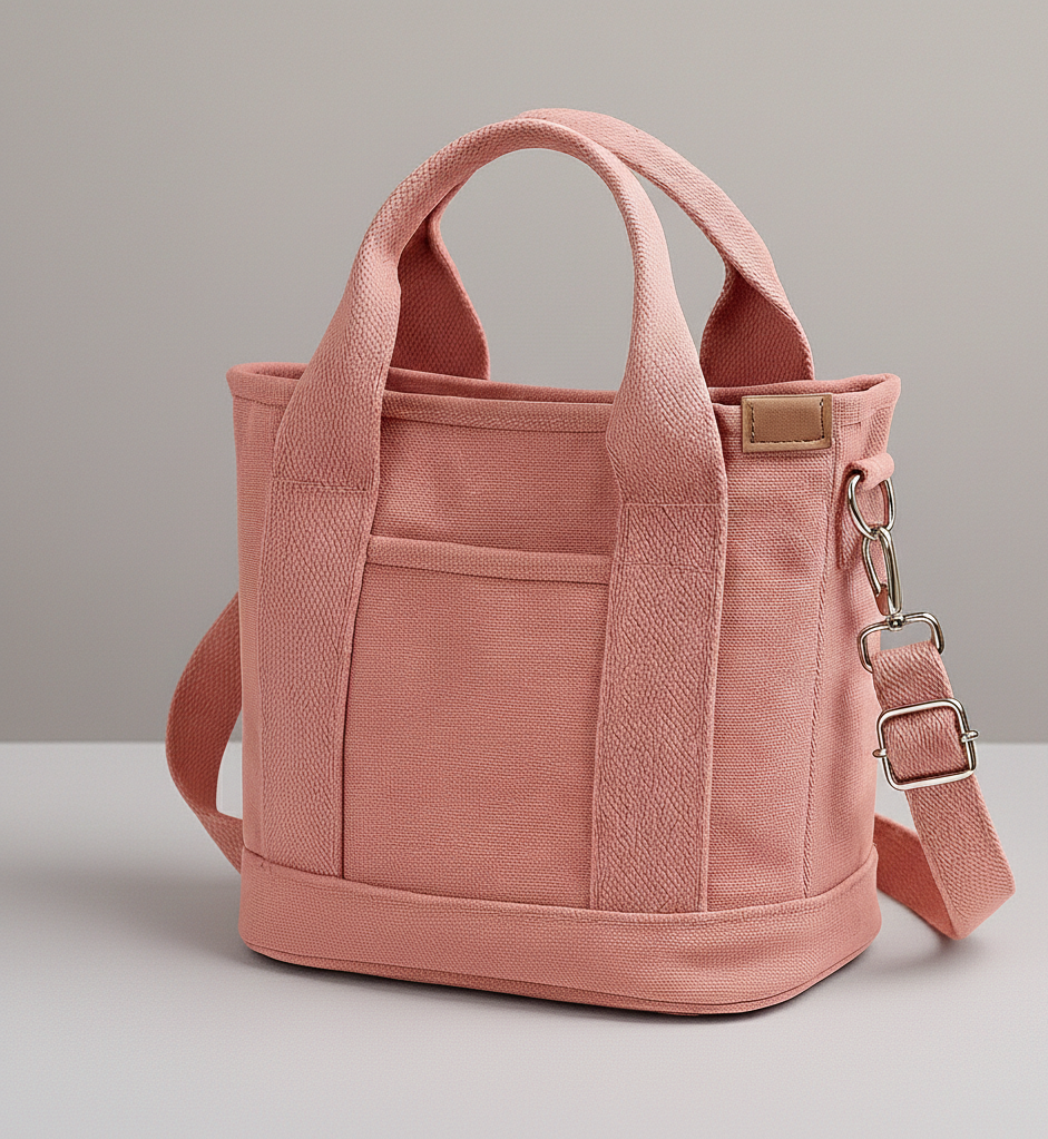 Canvas Schoudertas Dames Lotte – Compact, Praktisch en Dagelijks Comfort