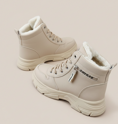 Aurora Comfort Enkellaarsjes met Warme Voering voor Dames