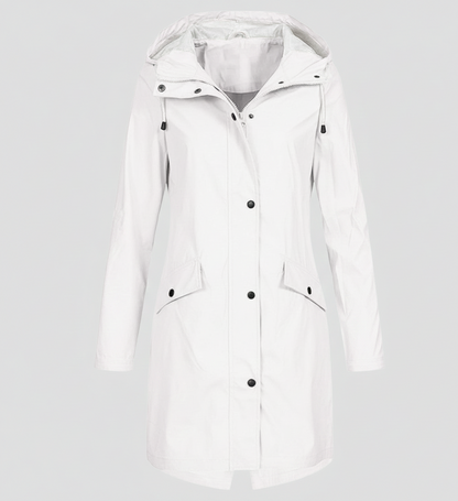 Stormschild Damesregenjas met Verstelbare Capuchon – Water- en Winddicht