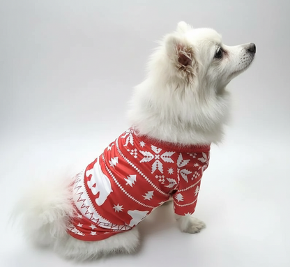 Feestelijke Familie Kerstpyjama Set – Bijpassende Winter Pyjama