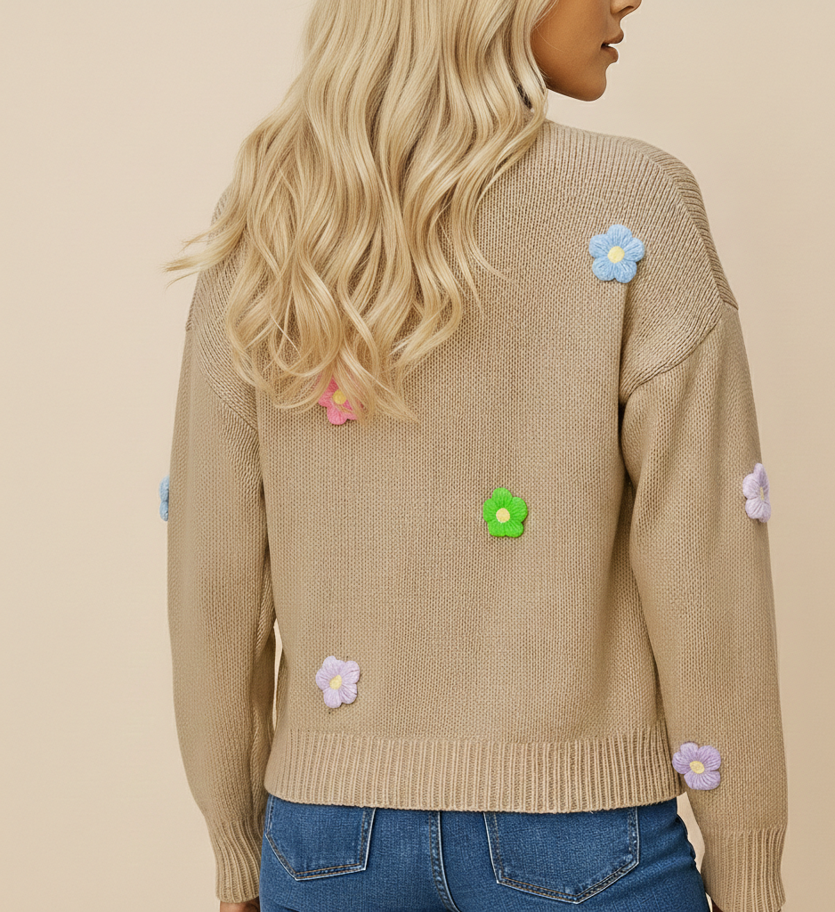 Gebreid Damesvest Zonder Rek – Warm, Tijdloos en Comfortabel