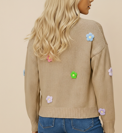 Gebreid Damesvest Zonder Rek – Warm, Tijdloos en Comfortabel