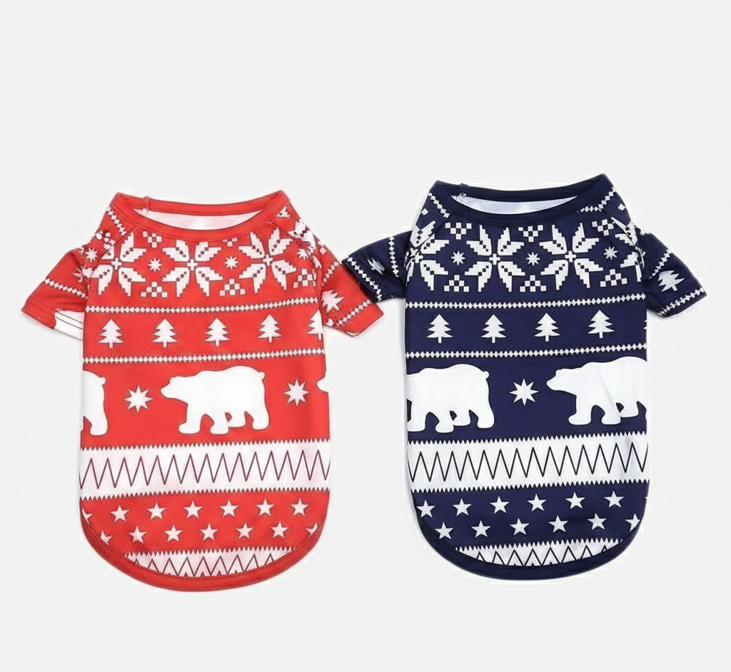 Feestelijke Familie Kerstpyjama Set – Bijpassende Winter Pyjama