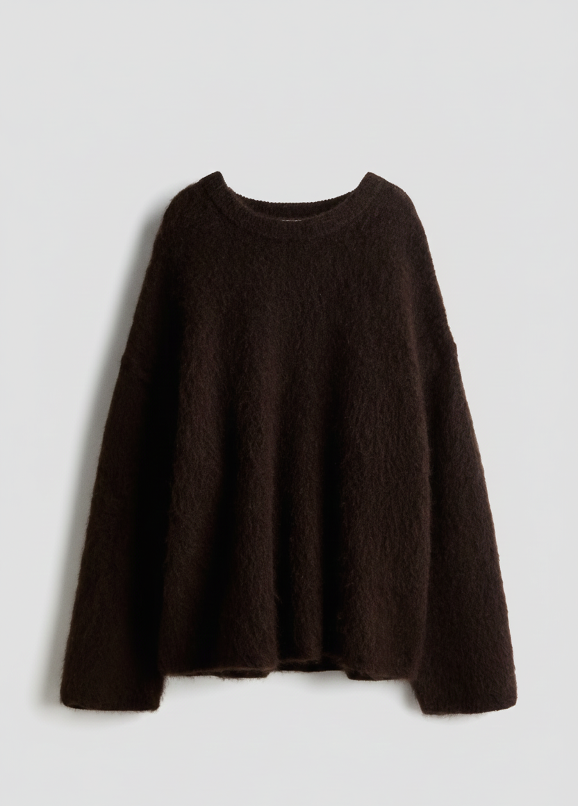 Oversized Mohairtrui Elara voor Dames – Warm en Comfortabel