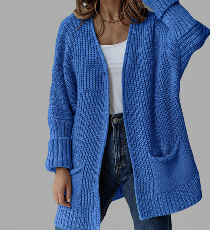 Oversized Herfstvest Elin – Warm en Comfortabel Dames Vest