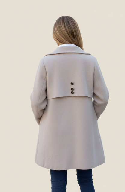 Dames Peacoat Winterjas – Tijdloos, Elegant en Comfortabel