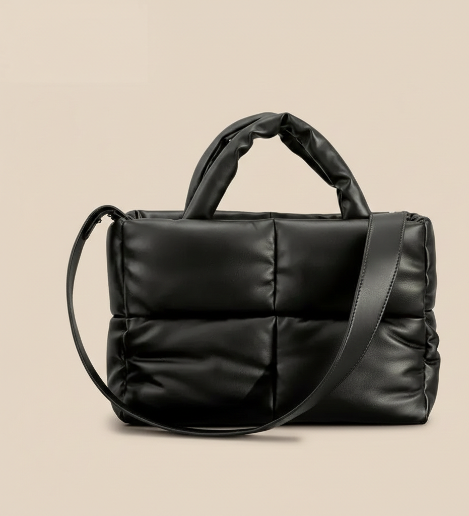 Nova Puffer Schoudertas voor Dagelijks Gebruik en Comfort