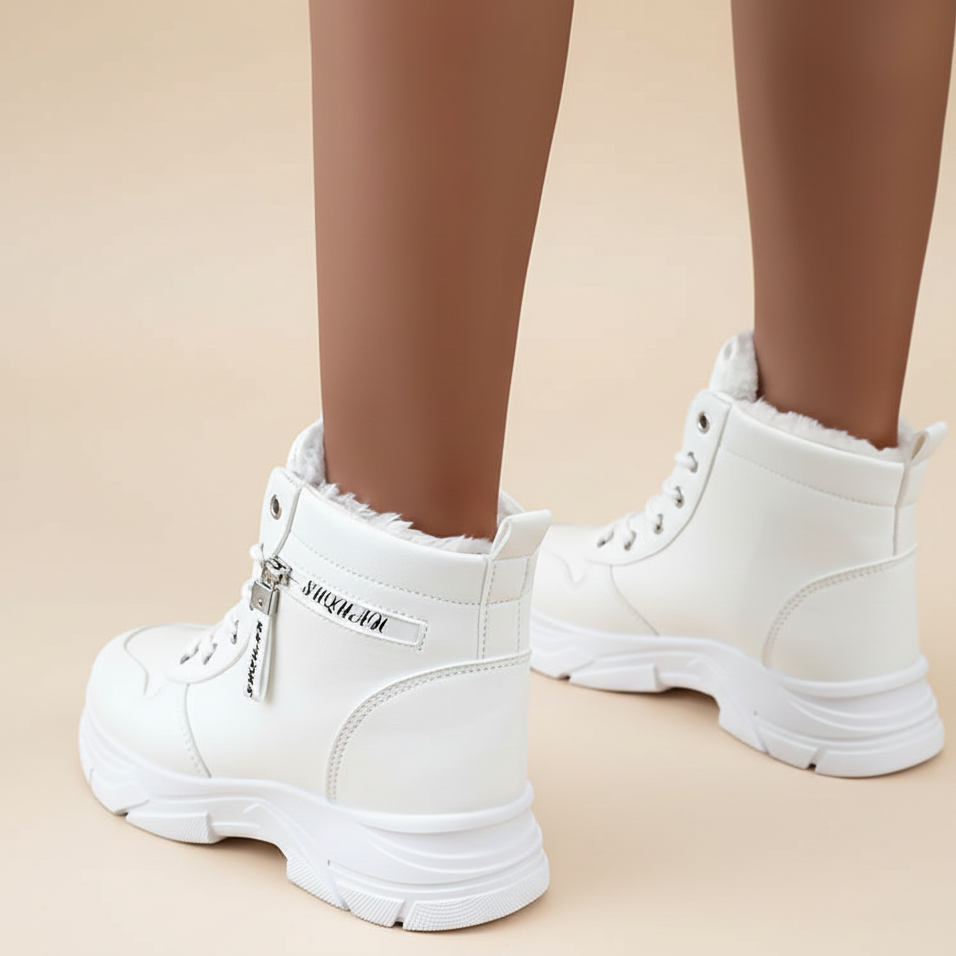 Aurora Comfort Enkellaarsjes met Warme Voering voor Dames