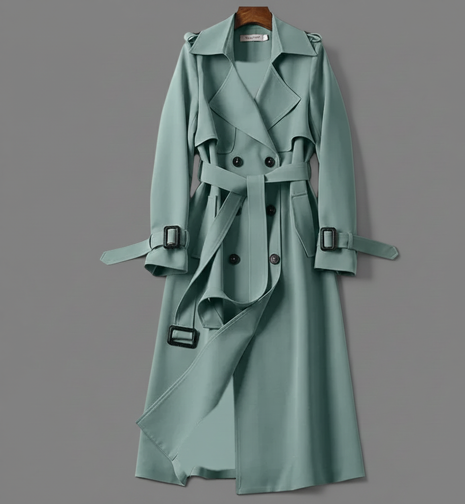 NoordEpoque Elegante Dames Trenchcoat voor de Winter