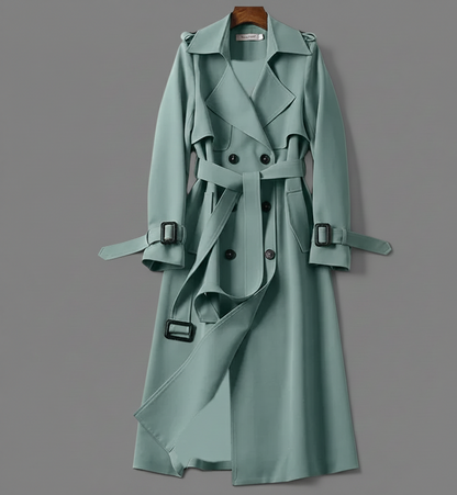 NoordEpoque Elegante Dames Trenchcoat voor de Winter
