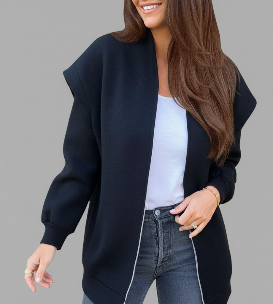 Elvara Minimalistische Dames Lentejas met Ritssluitin