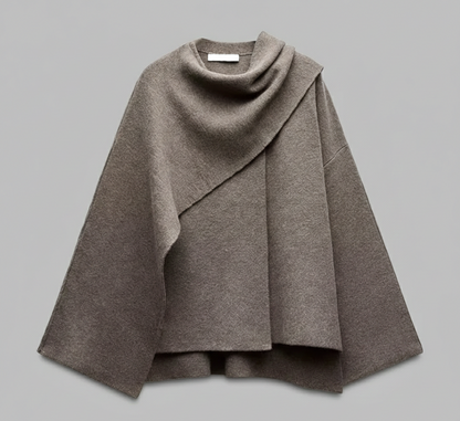 Oversized Wollen Jas “Aveline” voor Dames – Warm & Stijlvol Herfstlook