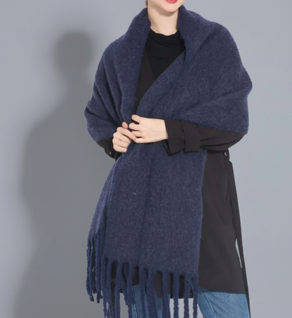 Luxe Winteromslag ZachteWarmte Sjaal voor Dames – Elegante Grote Sjaal