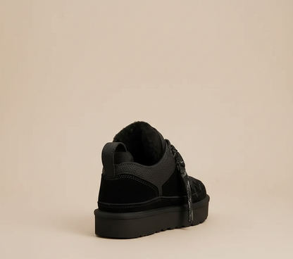 Livia Luxe Dames Winterlaarzen van Nappaleer met Warme Voering