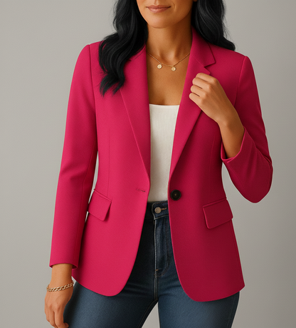 Lirena Getailleerde Damesblazer met Comfortstretch voor Elke Dag