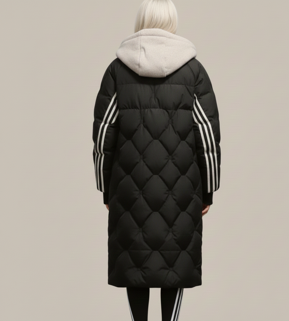 NoorWinter Lange Damesjas met Premium Vulling en Slank Silhouet