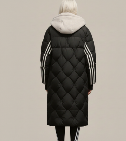 NoorWinter Lange Damesjas met Premium Vulling en Slank Silhouet