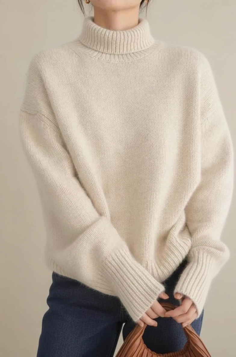 Serena Luxe Cashmere Coltrui voor Dames – Zacht & Tijdloos