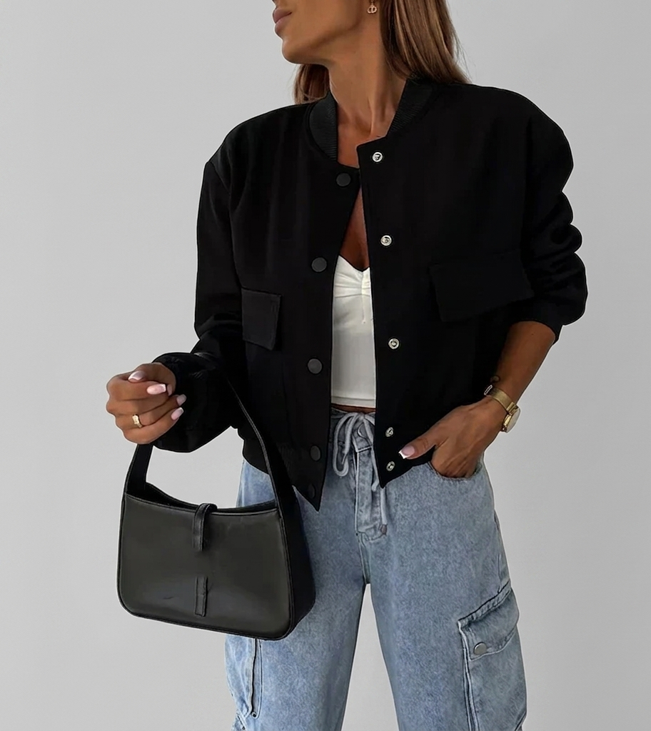 Liora damesjasje licht getailleerd casual stijl comfortabel