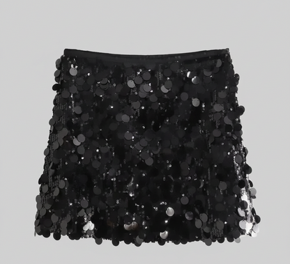 SterrenSchijn Glitter Minirok voor Feestelijke en Speelse Looks