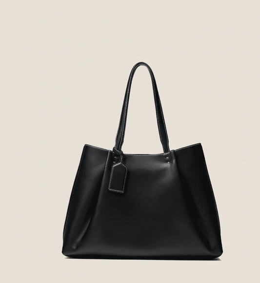 Minimalistische MonoChic Draagtas – Elegante PU-Leren Tote Bag voor Dagelijks Gebruik