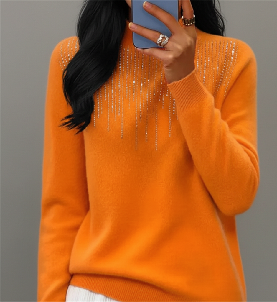 Liora Semi-Coltrui met Subtiele Pailletten – Elegante Damestrui