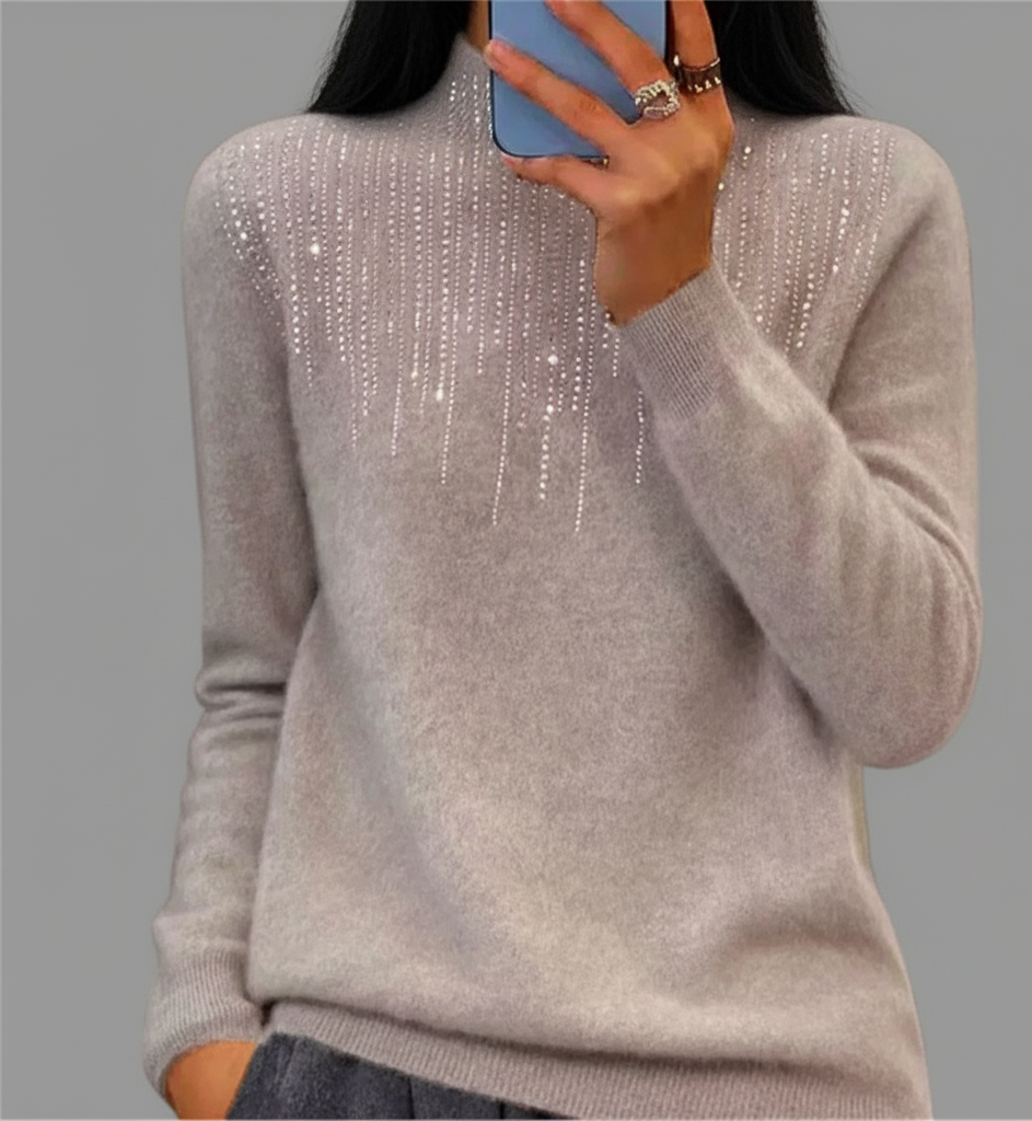 Liora Semi-Coltrui met Subtiele Pailletten – Elegante Damestrui