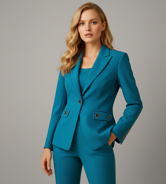 Elegante Dames Blazer Set “Valerie” – Blazer & Broek