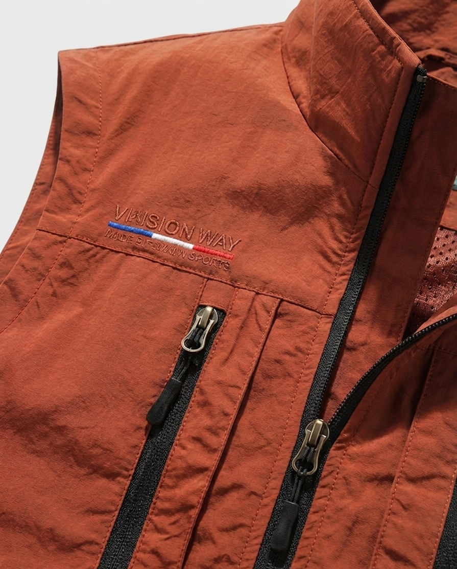 Ravento heren bodywarmer met zakken outdoor mouwloos vest