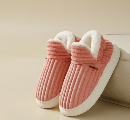 Ulyssa Luxe Winterpantoffels met Pluche Voering voor Dames