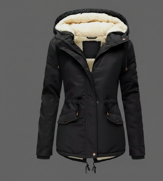 Nordica WarmShield Damesparka met Capuchon en Verstelbare Taill