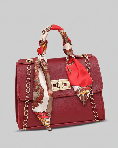 Elegante Leren Handtas Valenza in Meerdere Kleuren