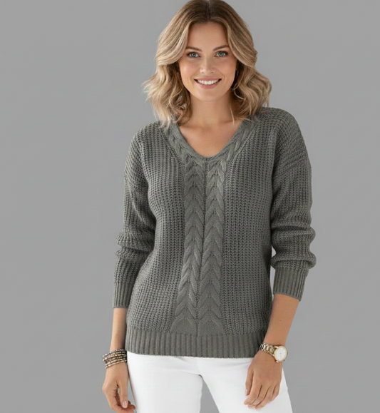 Nordica Gebreide Trui – Zacht Scandinavisch Breisel voor Elke Dag