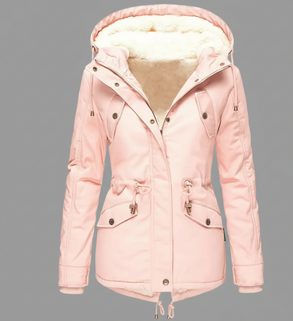 Nordica WarmShield Damesparka met Capuchon en Verstelbare Taill