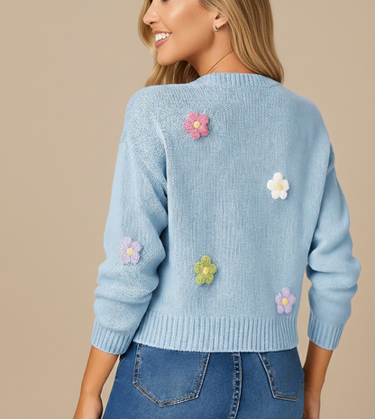 Gebreid Damesvest Zonder Rek – Warm, Tijdloos en Comfortabel