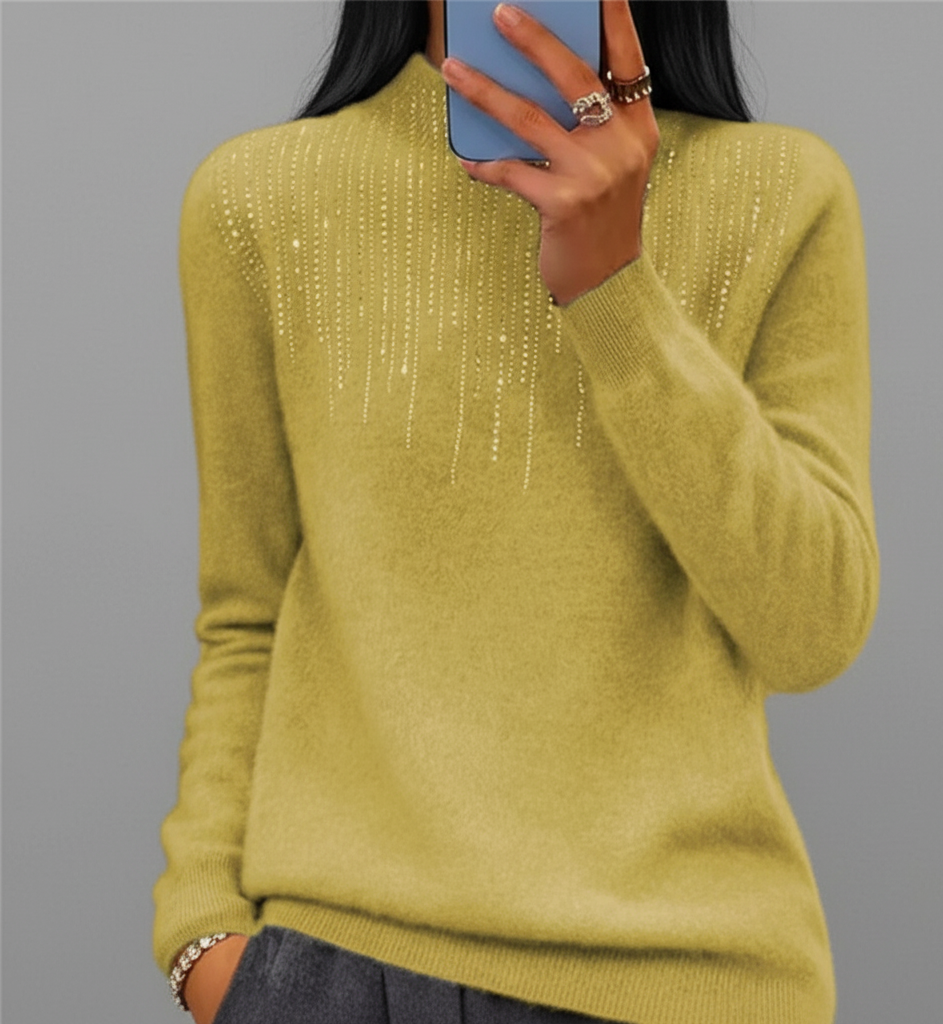 Liora Semi-Coltrui met Subtiele Pailletten – Elegante Damestrui