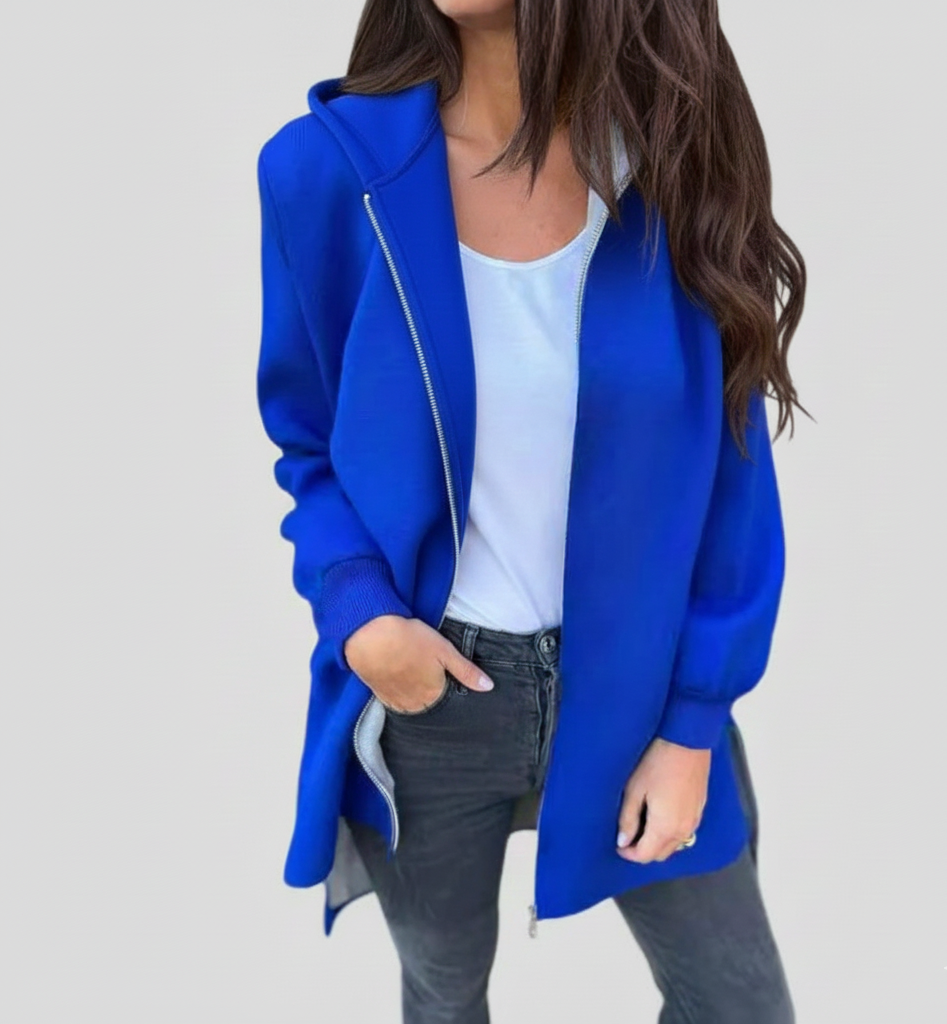 Elvara Minimalistische Dames Lentejas met Ritssluitin