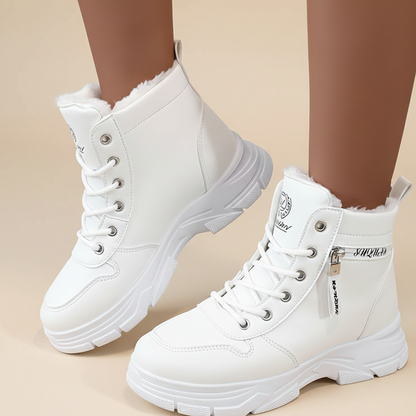 Aurora Comfort Enkellaarsjes met Warme Voering voor Dames