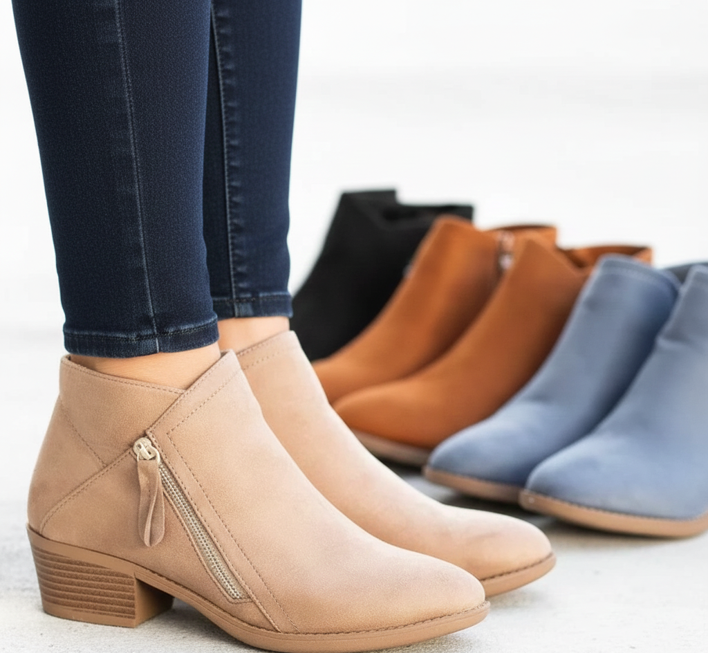 ComfortLuxe Orthopedische Dameslaars – Steun & Comfort Enkellaarsjes voor Elke Dag