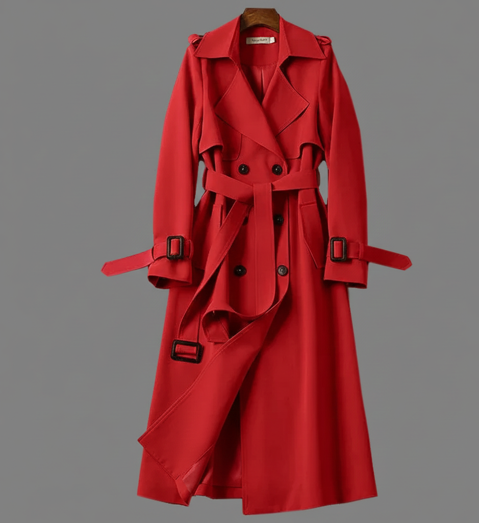 NoordEpoque Elegante Dames Trenchcoat voor de Winter
