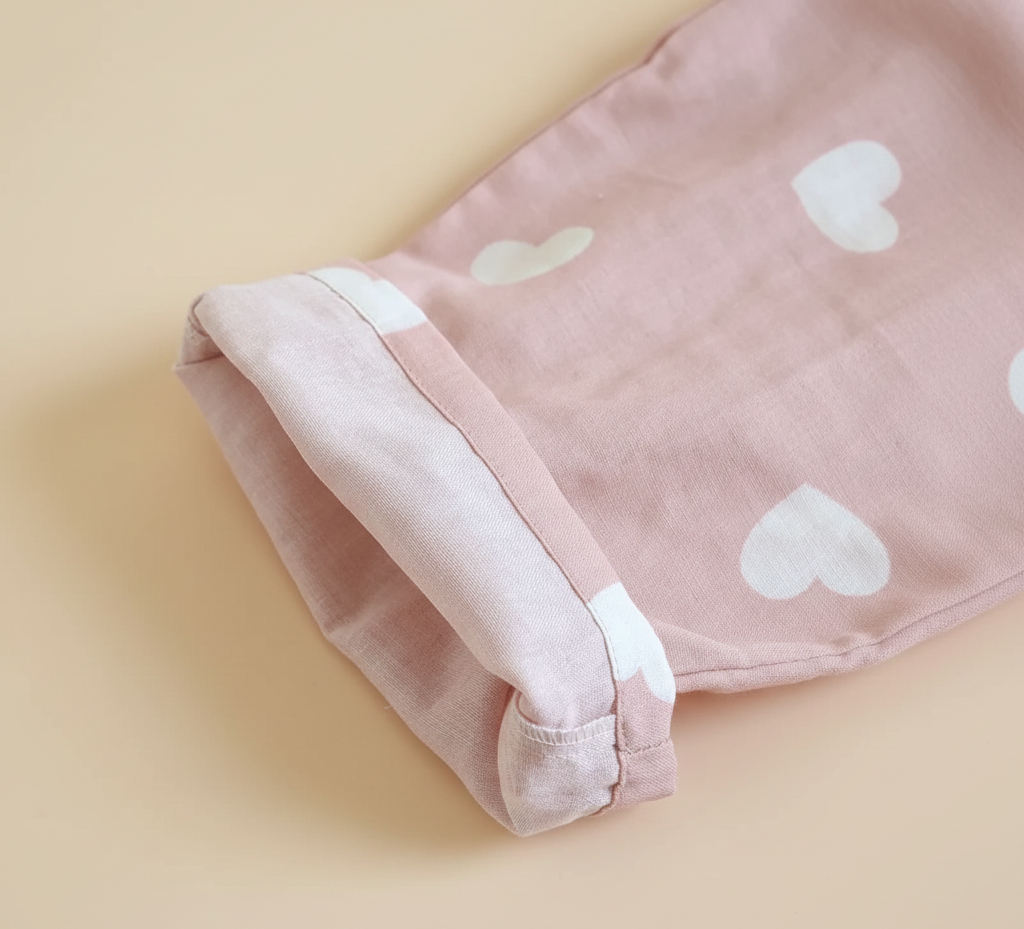 Hartjes Dames Pyjama Set – Zachte Twee-delige Loungewear