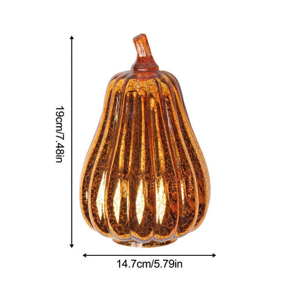 PompoenGloed LED Tafellamp met Timer voor Herfstdecoratie