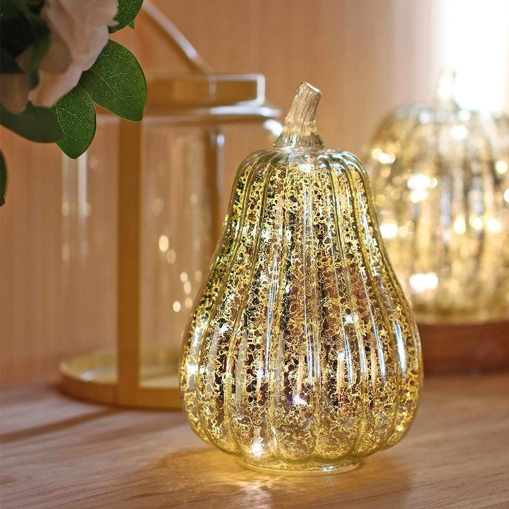 PompoenGloed LED Tafellamp met Timer voor Herfstdecoratie