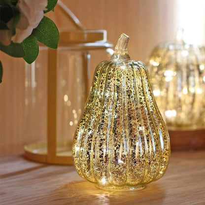 PompoenGloed LED Tafellamp met Timer voor Herfstdecoratie
