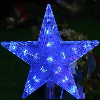 Sterrenlicht Kersttopper – LED Ster met 31 Lichtpunten voor de Boom
