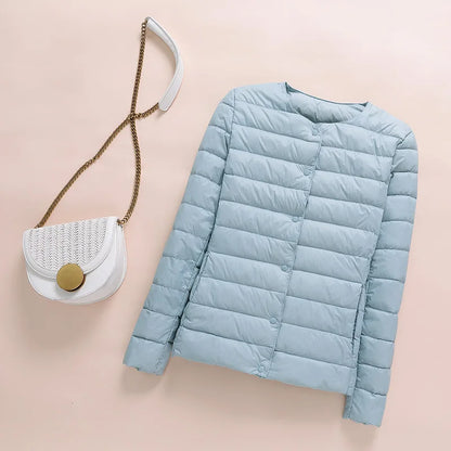 Dames Lichtgewicht Winterjas – Comfortabele Jas voor Frisse Dagen