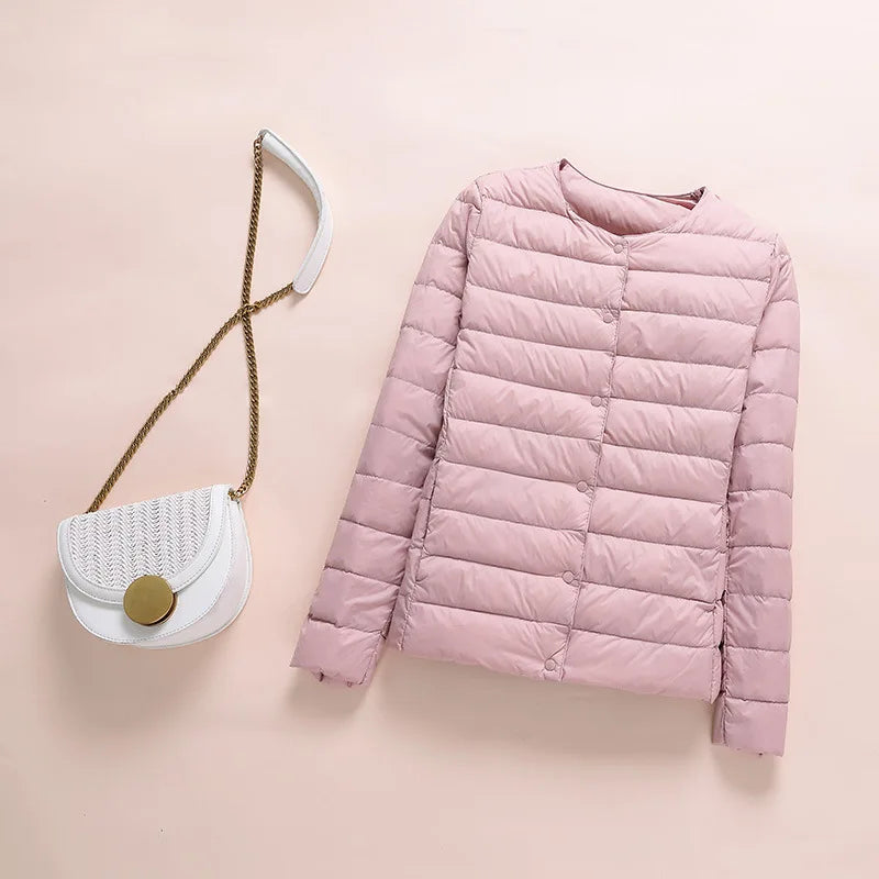 Dames Lichtgewicht Winterjas – Comfortabele Jas voor Frisse Dagen