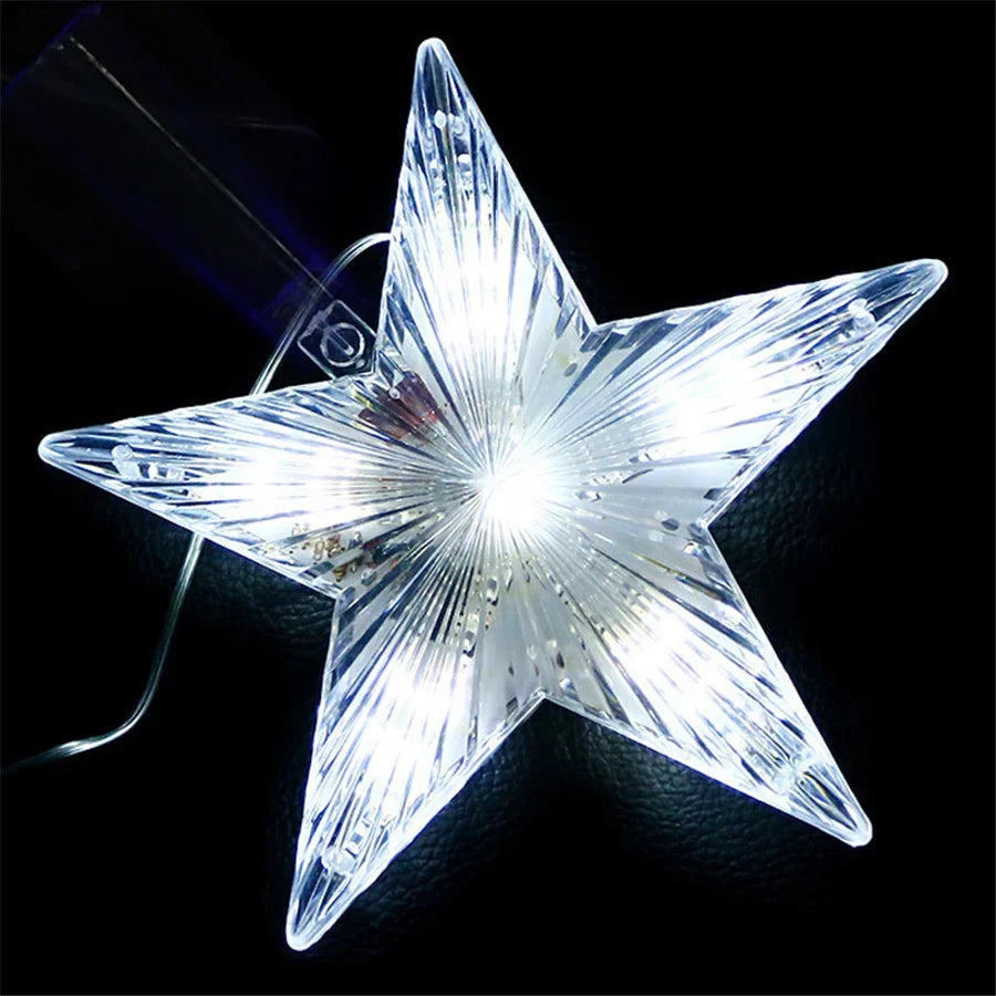 Sterrenlicht Kersttopper – LED Ster met 31 Lichtpunten voor de Boom