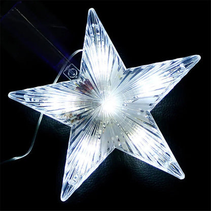 Sterrenlicht Kersttopper – LED Ster met 31 Lichtpunten voor de Boom